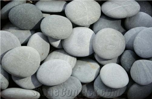 Black Pebble Stone, Natural