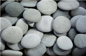 Black Pebble Stone, Natural