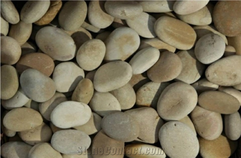 Buff Pebble Stones