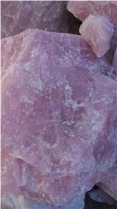 Rose Quartz Boulders