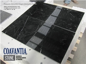 Negro Marquina Slabs and Tiles
