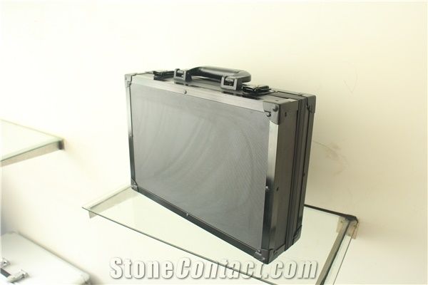 Small Stone Sample Display Case Marble and Granite Stone Display Case