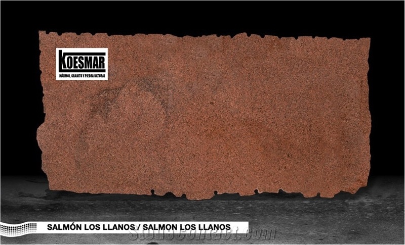 Salmon Tropical Granite, Granito Salmon Los Llanos