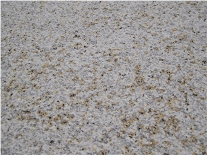 Almond Gold Granite, China Yellow Granite Tiles, Flamed, Bush Hammered, Chiseled, Paving Sets, Pool Coping
