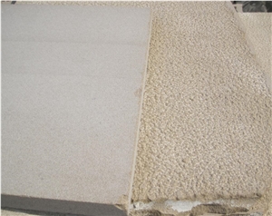 China Beige Sandstone, China Yellow Sandstone, Natural Building Stones, Wall Cladding Tiles Panels, Pattern, Cultured Stones, Mushroomed Stones Cladding, Stacked Stones, Facades