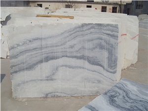 Chinese Cloudy Grey Marble,China Arabescato, China Grey Marble Slabs Polishing, Bush Hammered, Sand Blasted, Floor Covering Tiles, Flooring, Pattern, Skirtings, for Stairs, Risers, Treads, Staircases