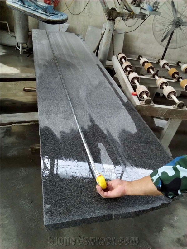 Shandong Grey Granite, China Grey Granite Slabs Polishing, Polished Wall Floor Covering Tiles, Walling, Flooring, Skirtings, for Stairs, Risers, Treads, Staircases, Thresholds, Veneers, Windows Sill,L