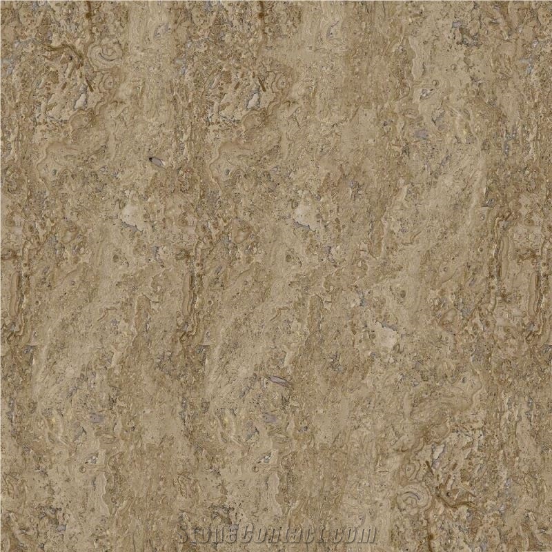 Latte Travertine Brushed Cut-To-Size Slabs 2 cm