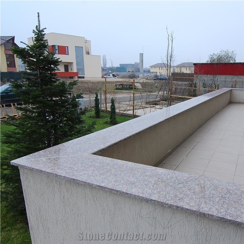Peach Red Granite Polished Cut-To-Size Slabs 2 cm