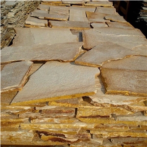 Rhodos Polygonal Slate – Landscaping Stones, Flagstone Slabs