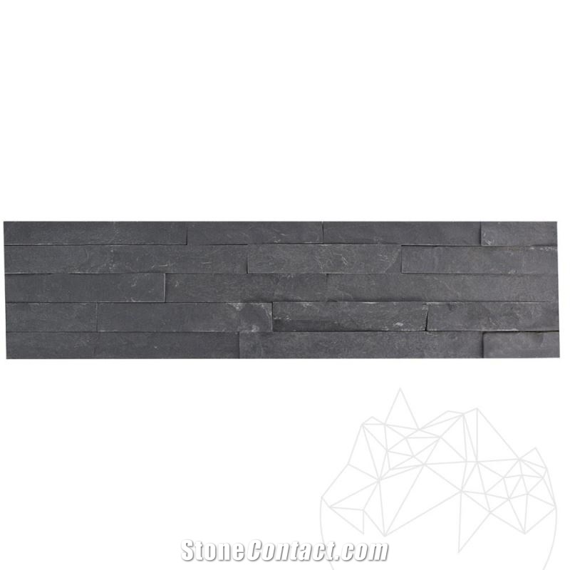 Rusty Black Slate Panel 15 X 60 cm