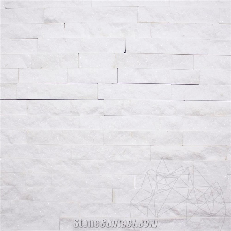 Thassos Splitface Marble 3 cm X Fl Slabs & Tiles, Romania White Marble