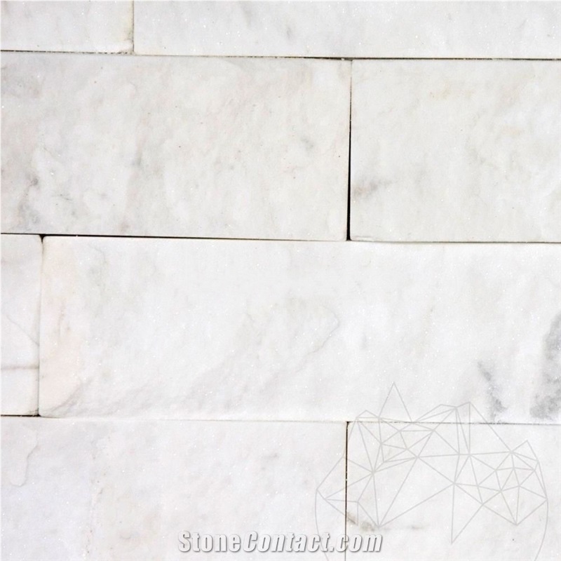 Volakas Splitface Marble Tiles 3 cm X Fl