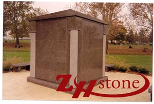 Own Factory 48 Crypts Tan Brown Granite Cremation Columbarium/ Cemetery Crypts/ Cemetery Columbarium/ Mausoleum Crypts