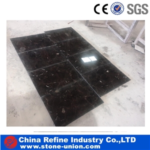 12x24 Inch Chinese Emperador Dark Marble Thin Tile Wholesale,China Brown Marble Polished Floor Tiles, Wall Tiles