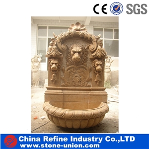 Horse Statue Decorative Garden Marble Water Fountain,White Natural Stone Fountains