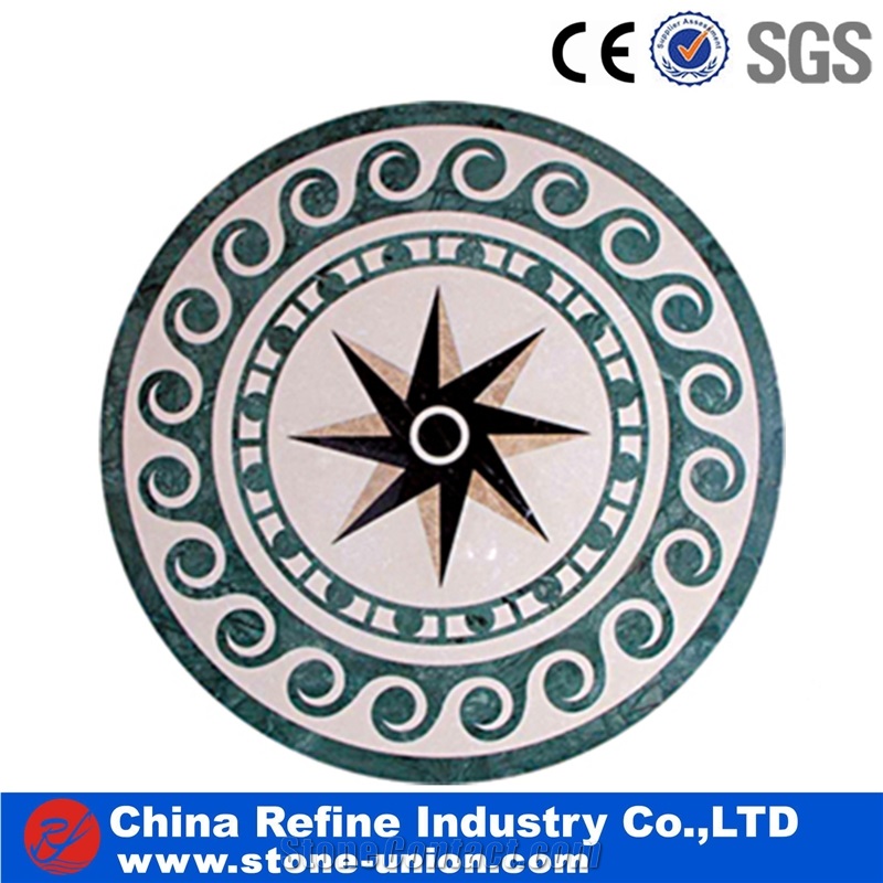 Hot Mosaic Tiles , Sale Marble Mosaic , Marble Lobby Tiles Manufactuer,Waterjet Medallions,Mosaic Medallions,Round Medallions,Floor Medallions