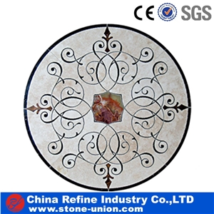 Hot Mosaic Tiles , Sale Marble Mosaic , Marble Lobby Tiles Manufactuer,Waterjet Medallions,Mosaic Medallions,Round Medallions,Floor Medallions