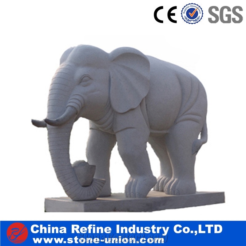 Marble Elephant Statue ,China Marble Statues, Animal Sculptures,China Elephant Carving Handcrafts