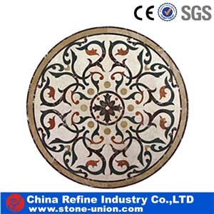 Marble Medallion, Marble Inlay Decorated Pattern , Marble Wall Covering Tiles