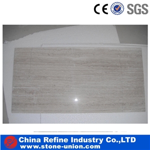 Wooden White Marble Tiles Cut to Size Flooring Paving Tiles