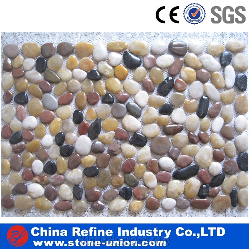 Yellow Decorative River Pebble Stone,Gravel Stone Driveways,Different Sizes Pebble River Stone for Decoration in Landscaping ,Garden , Walkway