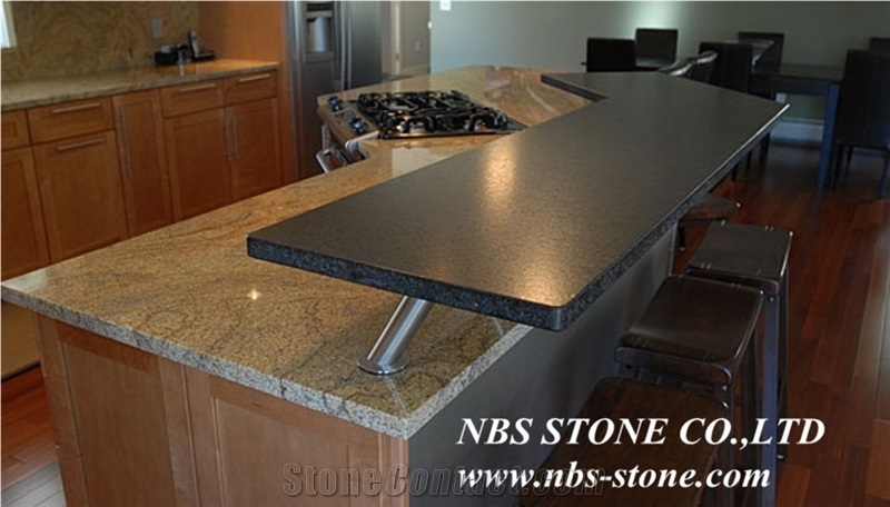Black Absolute Granite Accents, Countertops, Kitchen Island Tops