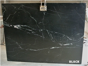 India Black Marble Slabs & Tiles