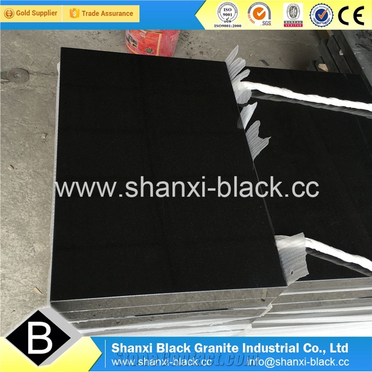 Shanxi Black Granite China Black Nero Assoluto Absolute Black Monuments Tombstone Headstone Gravestone Angel