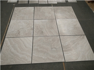 Cross Cut White Wooden Vein Marble Tiles,Honed and Acid White Wood Vein Marble Tiles for Wall Cladding Flooring Tiles