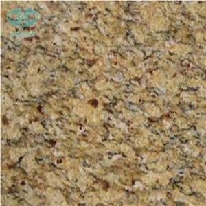 Giallo Santa Cecilia Granite Slab,Brazil Yellow Granite, Granite Polished Finishing Floor Tiles, Covering