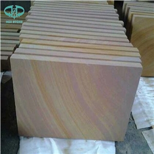 Sichuan Rainbow Sandstone,Rainbow Teakwood,Colorful Sandstone,Chinese Sandstone,Caihong Sandstone Flooring