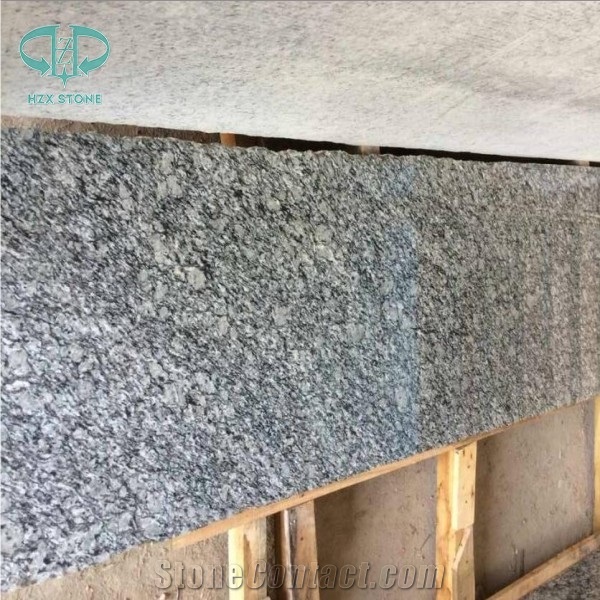 White Wave Granite Wall Covering, Spray White Granite Flooring Covering, White Wave Granite Slabs, White Granite Flooring
