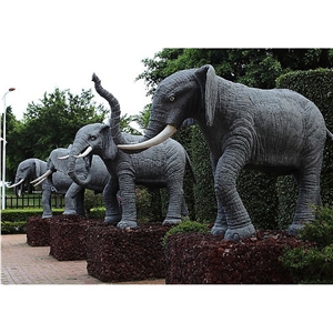 Animal Statues, G603 Grey Granite Statues
