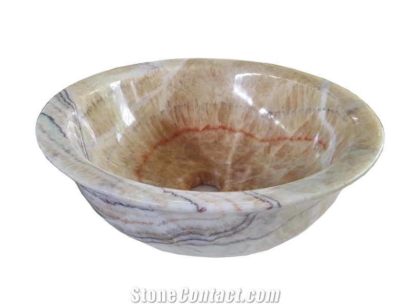 Imported Marble Wash Basin Marble Black Portoro Round Basin for Wash Bowl