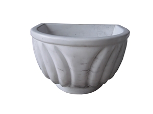 Manmade Marble Stone Sink Marble Guangxi White Farm Sink for Bathroom Sink