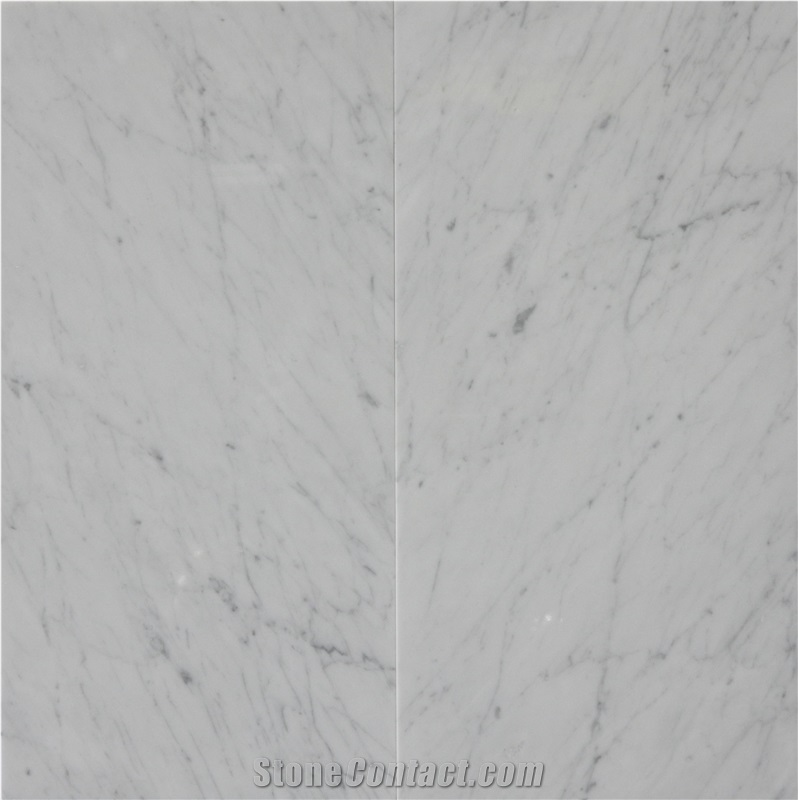 Bianco Carrara 12 X 24 White Carrara Marble Tile