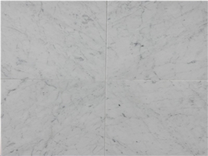 White Carrara 12 X 12 Bianco Carrara Marble Tile
