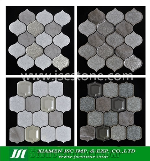Glass Stone Mosaic, Wall Mosaic, Mosaic Pattern