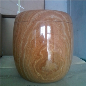 Best Selling Yellow Onyx Cremation Urns for Ashes