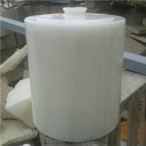 China Wholesale White Marble Urns for Ashes
