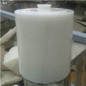 China Wholesale White Marble Urns for Ashes