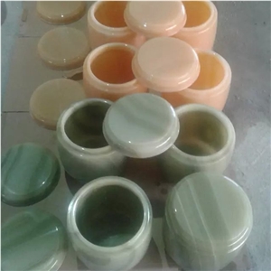 Green Onyx Stone Cremation Urns on Sale