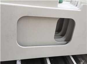 Wholesale White Quartz Stone Kitchen Countertops