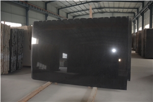 Absolute Black Granite, Indian Granite, Absolute Black, Slabs or Tiles, for Interior or Exterior Decoration, Nice Quality,Good Price.