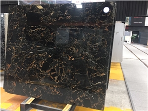 Athens Nero Portoro, Slabs or Tiles, for Wall, Floor, Elevator Wall Decoration, Elegant Style, High Fashion, Nice Quality and Good Price.