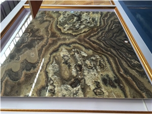 Classical Onyx, Yellow Base Color with Black Natural Veins, Premium Quality, Nice Price.