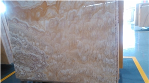 Rainbow Onyx, Slabs or Tiles, Yellow Color Base, Suitable for the Wall, Floor, Background Wall Etc, Nice Quality, Good Price.