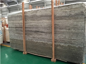 Silver Travertine, Iranish Silver Travertine, Slabs or Tiles, for Wall, Floor Decoration. Nice Quality, Good Price.