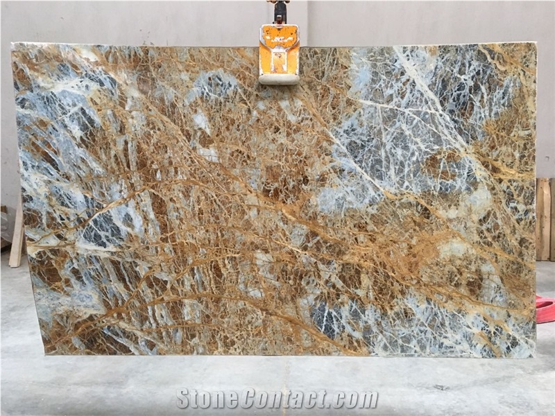 Blue Jeans Marble Slabs and Tiles